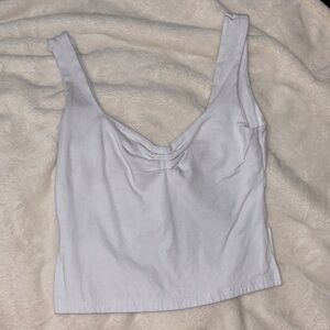 White Sleeveless Women's Top